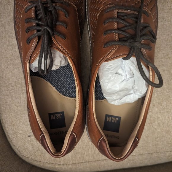 Johnston & Murphy McGuffey woven plain toe shoes. Size 13 men\'s. main image 6